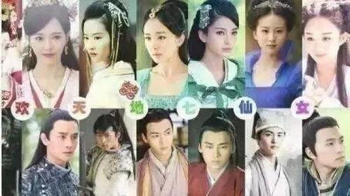 新七仙女男演员表,青春活力演绎经典传奇